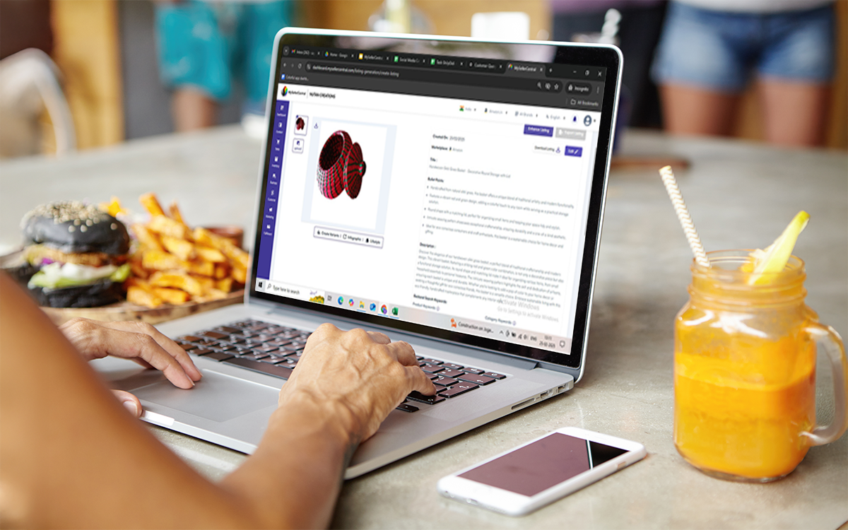 Content Generation – Images (Lifestyle, Variants, Infographics)